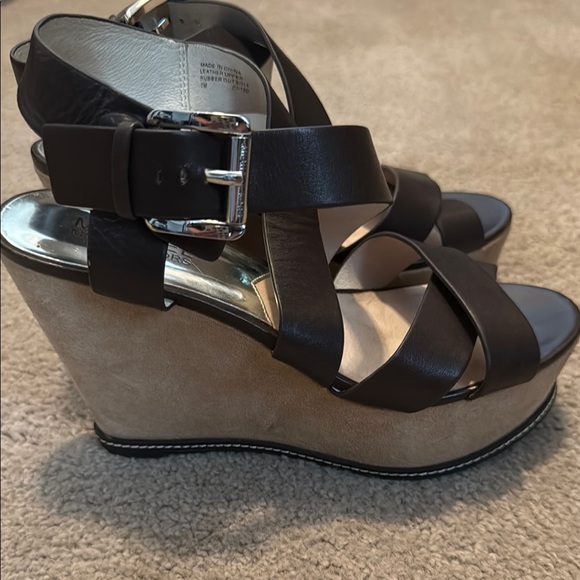 Michael Kors Strappy Wedge Women's Sandals - Picture 2 of 10